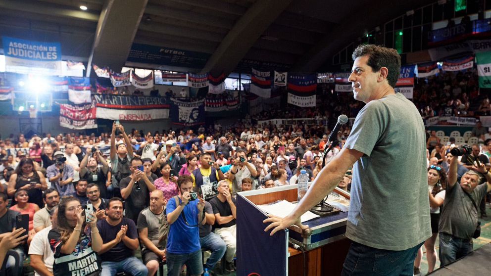 De Pedro pidió extender el mensaje sobre lo que es un "proyecto nacional y popular"