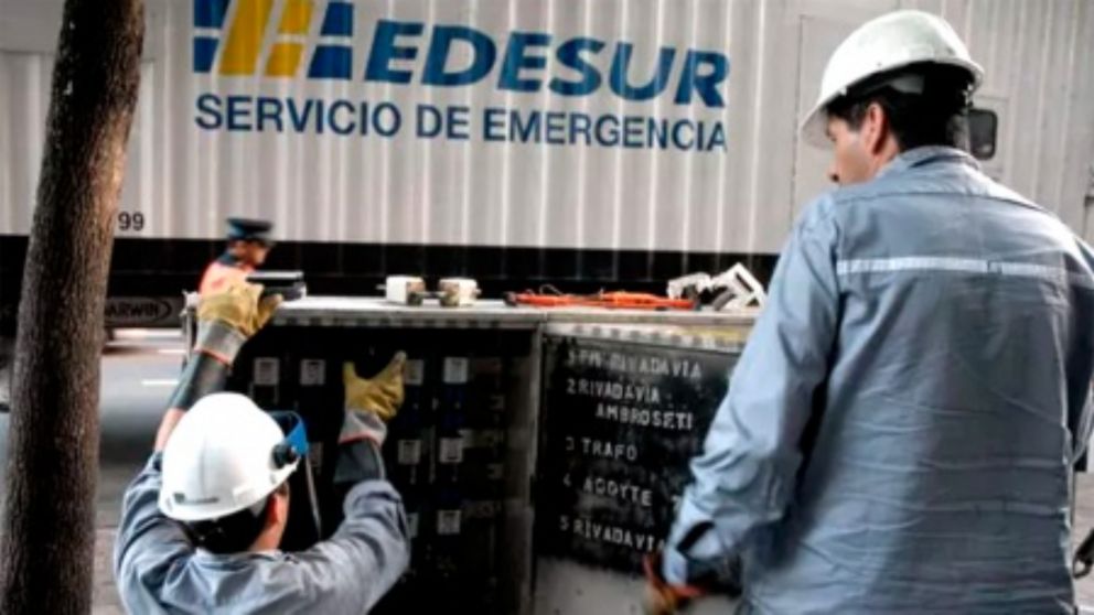 Son decenas de miles los usuarios de Edesur sin luz