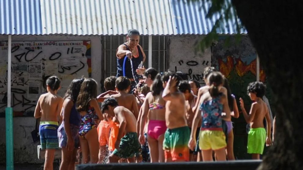 La propuesta de la escuela Doctor Francisco Gurruchaga ante la ola de calor