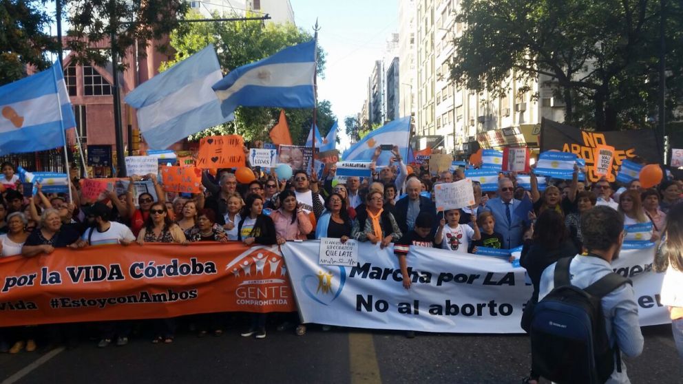 Córdoba será escenario de una de las marchas por la vida en todo el país