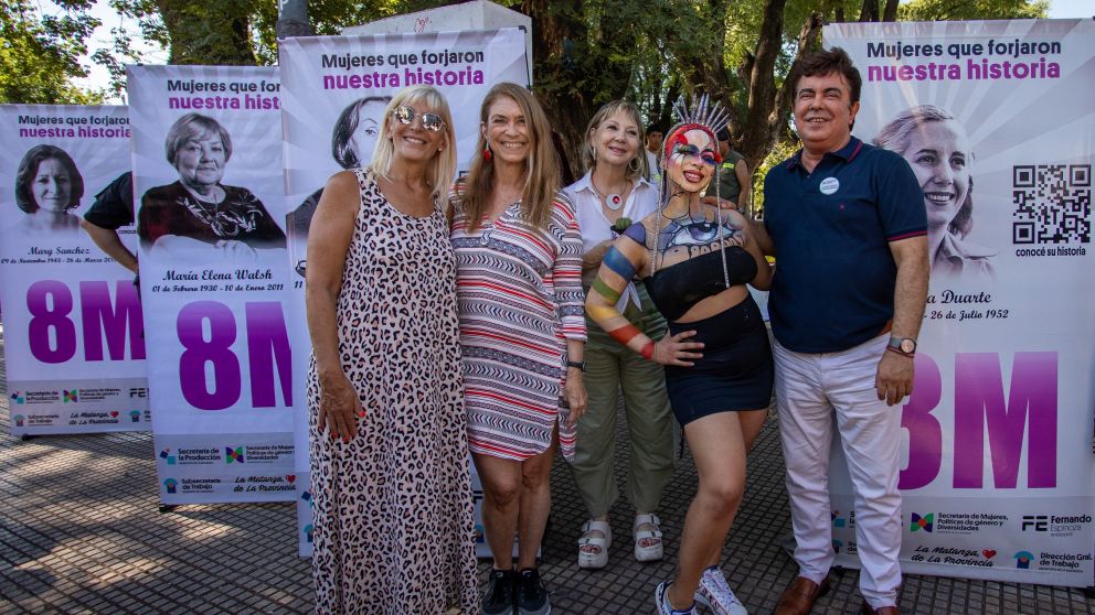 Espinoza: “Trabajamos todos los días para saldar la deuda histórica con las mujeres”