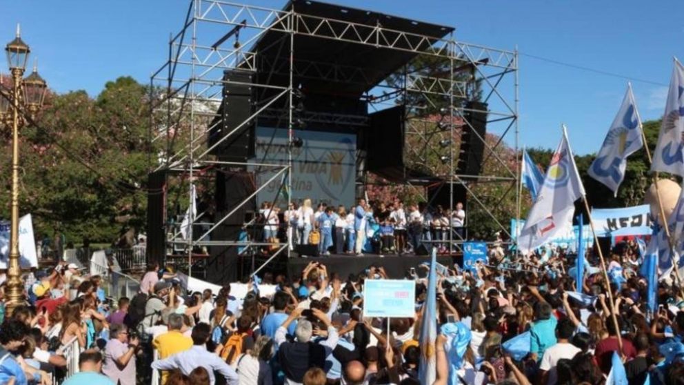 La edición del año pasado de la Marcha por la Vida fue multitudinaria