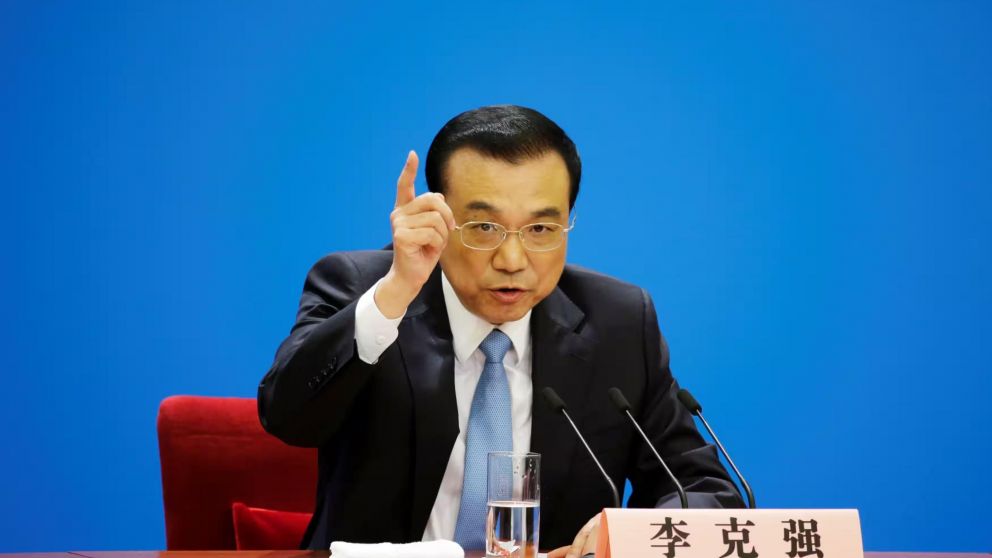Li Keqiang reiteró la disposición del Gobierno chino para llevar a cabo una "estrategia de toda la nación"