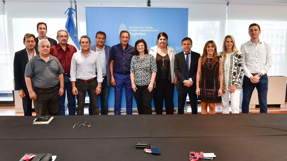 El convenio de salarios se rubricó en el ministerio de Trabajo de la Nación