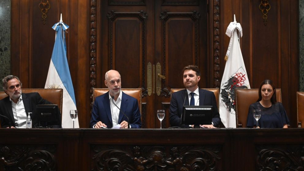 Horacio Rodríguez Larreta abrió las sesiones ordinarias en la Legislatura porteña