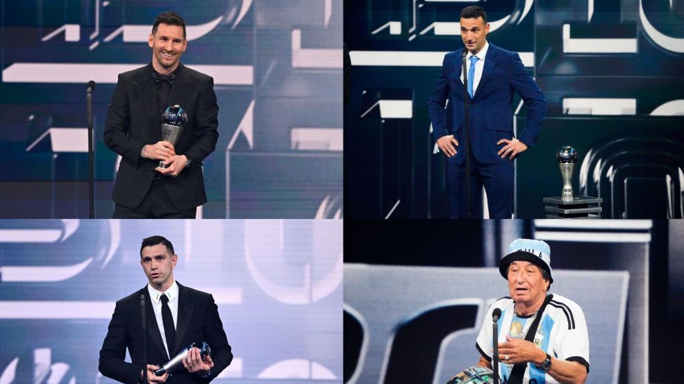 Los representantes argentinos regresan a casa con el premio The Best en sus respectivas categor�as