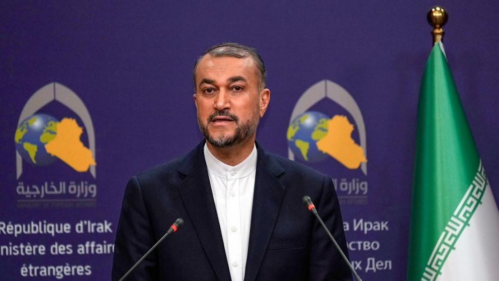 Ministro de Asuntos Exteriores de Irán, Hossein Amir Abdollahian