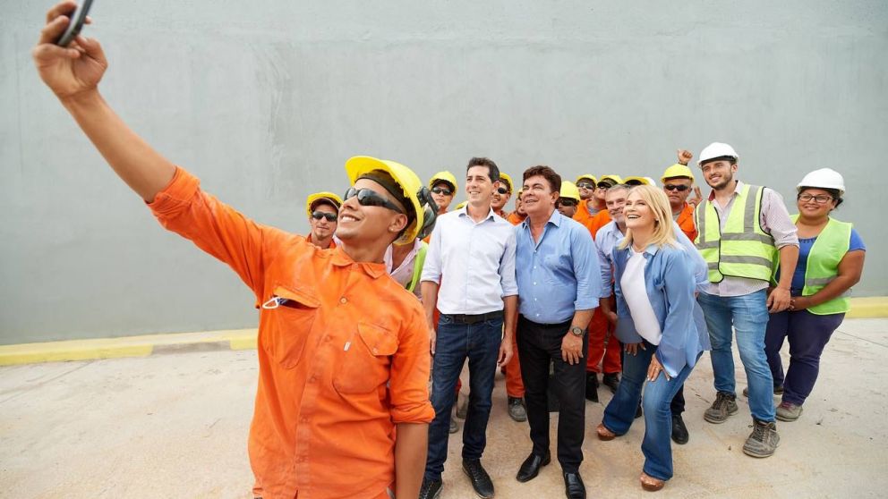 Wado de Pedro destacó desde La Matanza que “se están recuperando obras estratégicas para los vecinos”