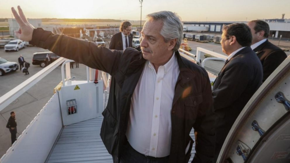 Alberto Fernández viaja a la Antártida