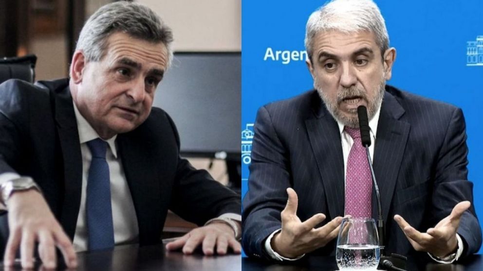 Agustín Rossi y Aníbal Fernández