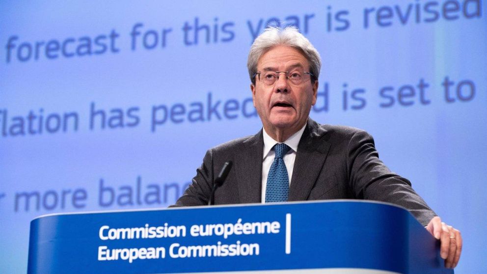"Los europeos a�n tienen por delante un per�odo dif�cil"  remarc� Gentiloni