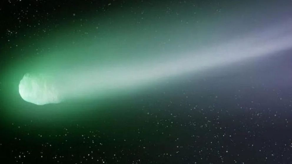 Cometa Verde pasa por Argentina