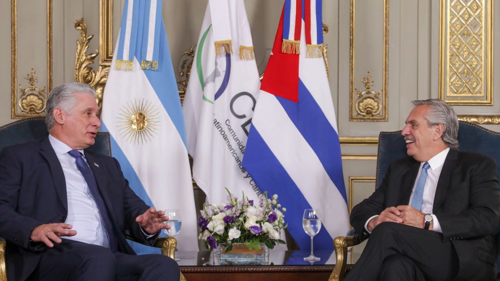 Por separado, Alberto se reunió con su par de Cuba, Díaz-Canel y con Dodd, asesor de los EEUU.