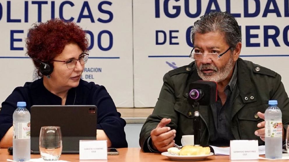 Gerardo Martínez (Uocra y CGT) fue categórico respecto al techo paritario