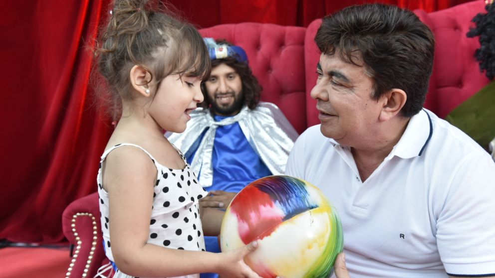 Los chicos recibieron regalos por el Día de Reyes en La Matanza