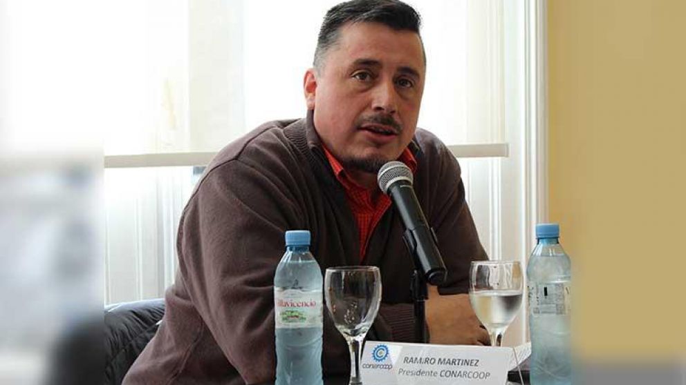 El presidente de CONARCOOP, Ramiro Mart�nez, di� argumentos para volver a la anterior situaci�n tributaria de las cooperativas
