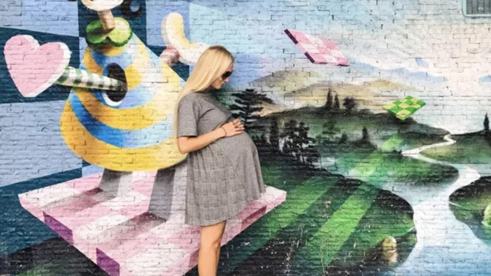 Ksenia Malina tuvo su tercera hija en Buenos Aires