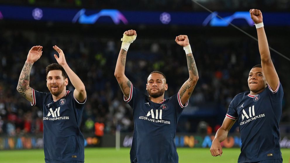 Messi, Mbappé y Neymar están en la lista de los mejores pagos