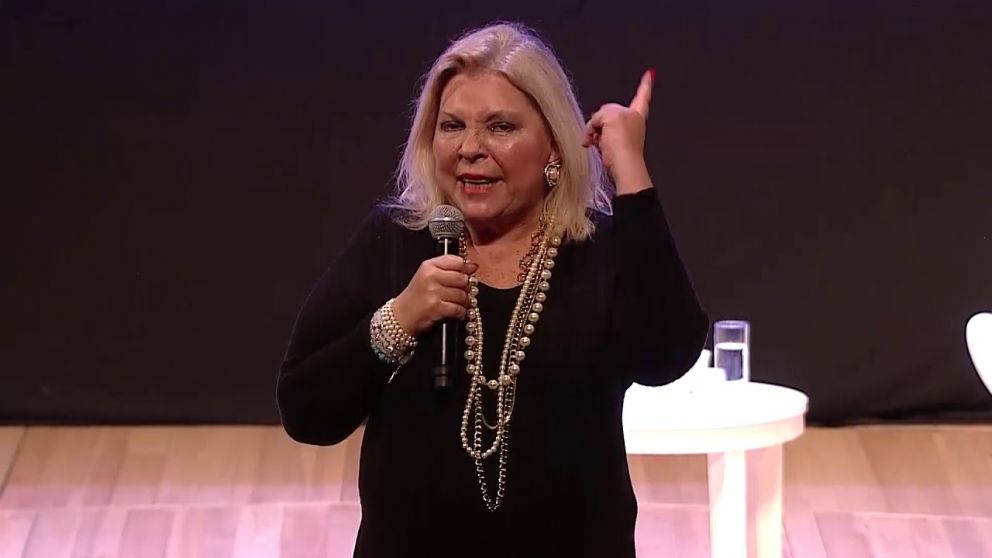 Elisa Carrió criticó al oficialismo por su postura frente a Coparticipación