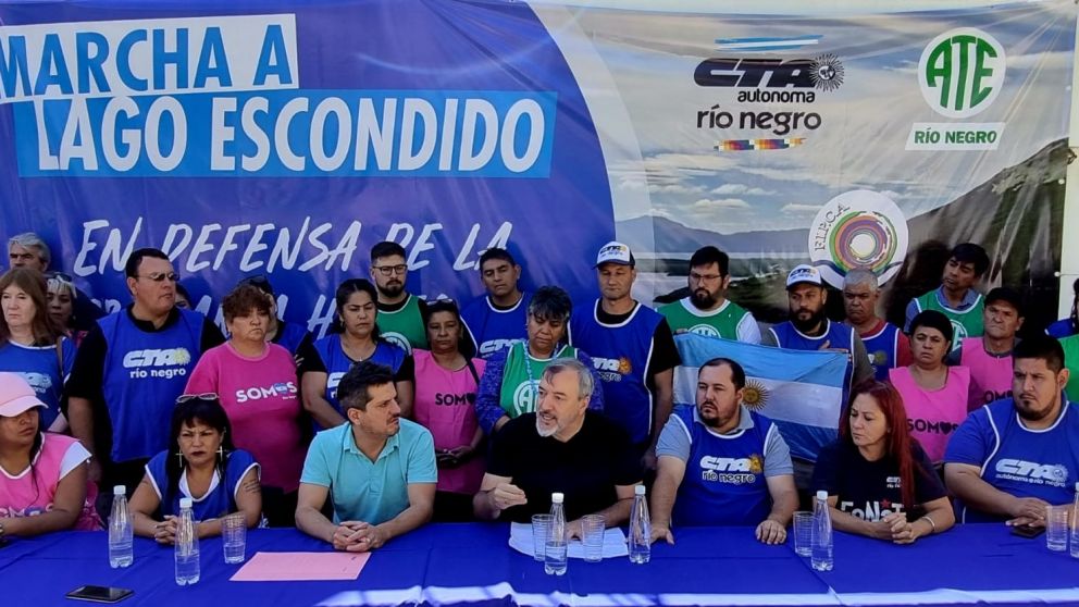 La central sindical rionegrina se movilizará a los terrenos del británico Lewis