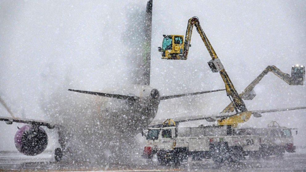 Se espera que la tormenta afecte a los aeropuertos del Medio Oeste, Noreste y Costa Este