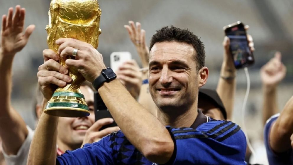 Lionel Scaloni, campeón de América y del mundo
