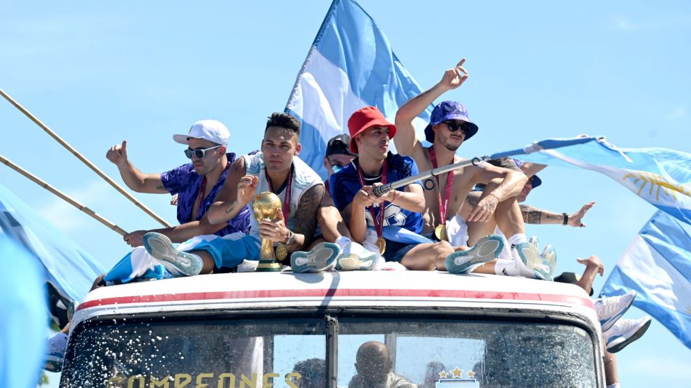 Selección argentina: una imponente demostración de agradecimiento de los hinchas