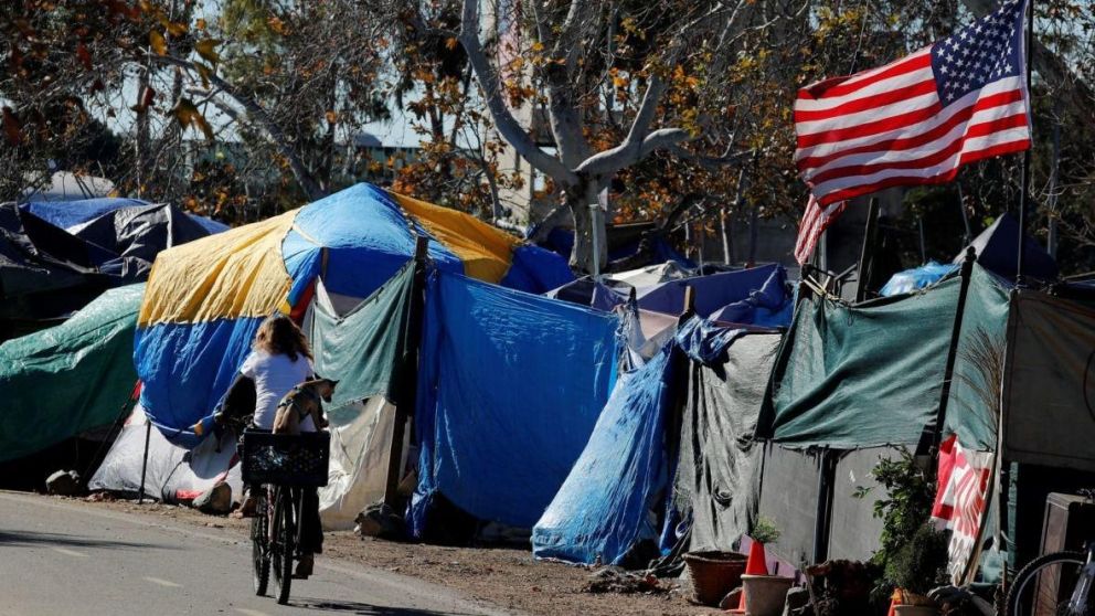 La mayor parte de las grandes ciudades estadounidenses tiene a miles de personas viviendo en las calles