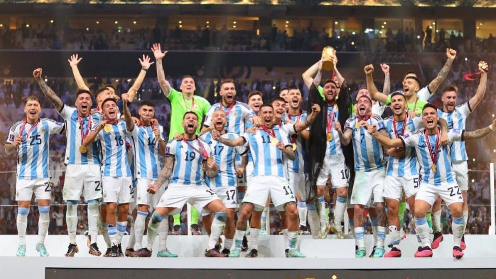 La Scaloneta está en viaje a la Argentina