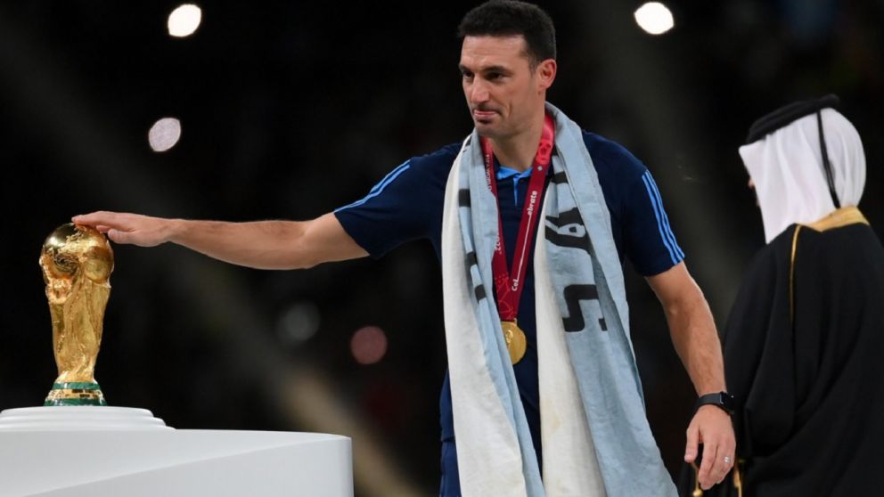 Lionel Scaloni, en la historia grande del fútbol