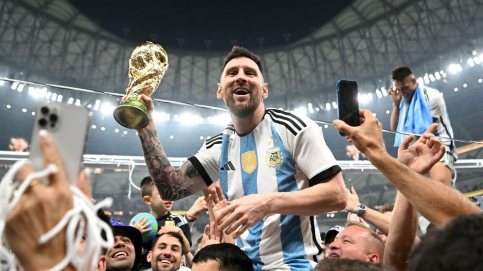 Lionel Messi, campeón y mejor jugador del Mundial Qatar 2022