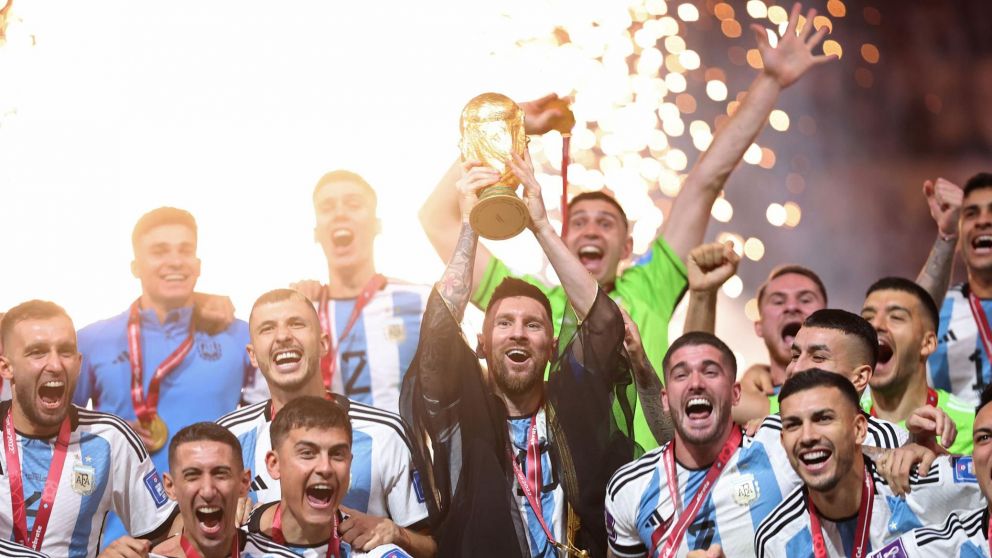 La Selección argentina ganó el campeonato Mundial Qatar 2022