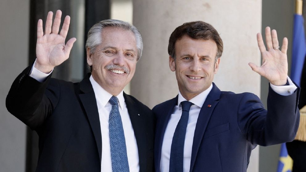 Chicanas entre Alberto Fernández y Emmanuel Macron antes del partido del domingo