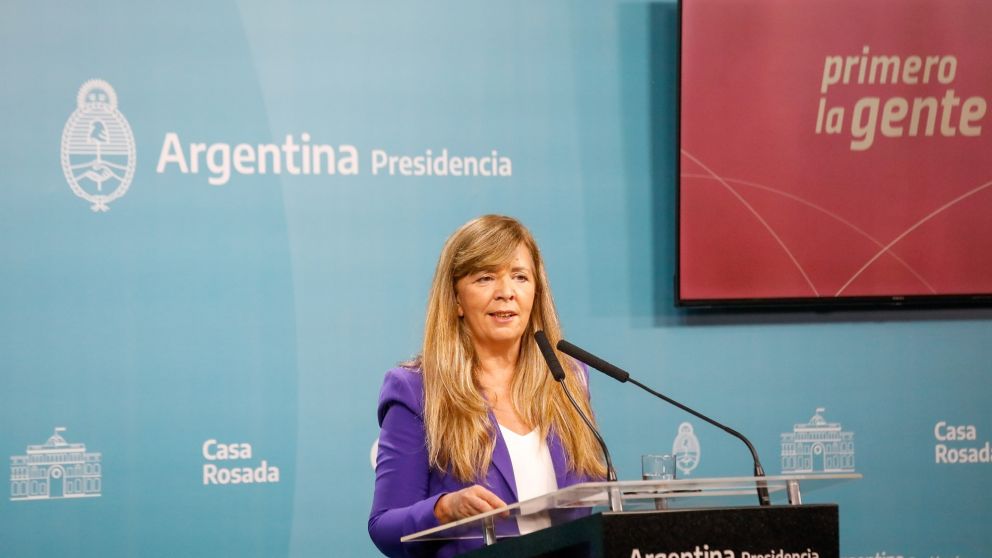 La portavoz de la Presidencia en la habitual conferencia de los jueves