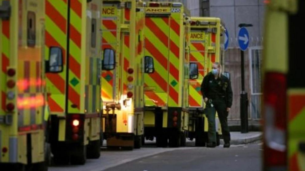 Más de 10.000 empleados de ambulancias en Inglaterra y Gales pararán el 21 y el 28 de diciembre