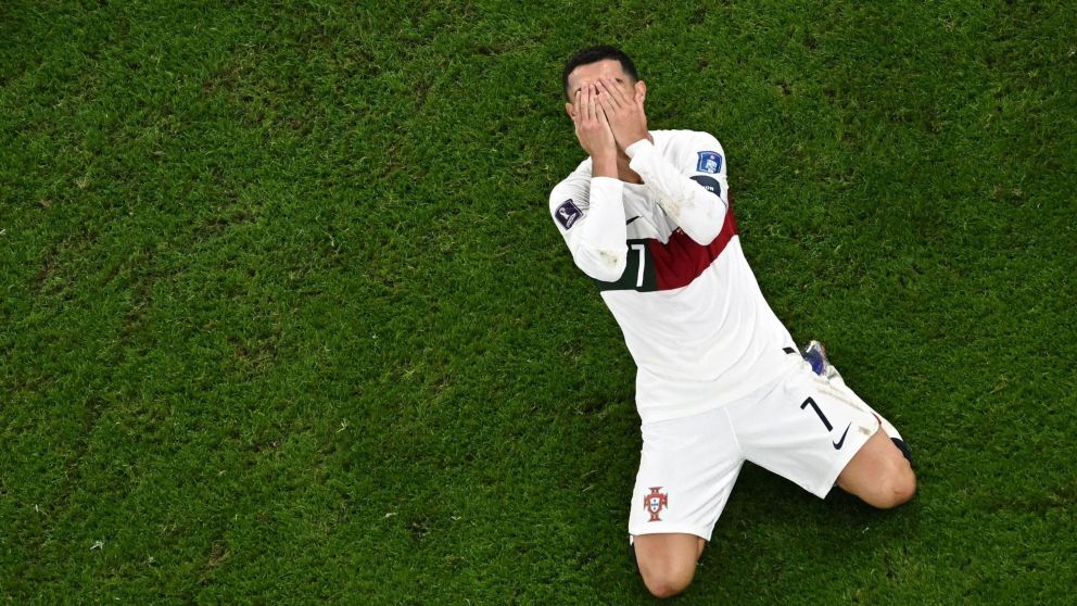 Cristiano Ronaldo confirmó su adiós de las Copas del Mundo vistiendo la camiseta de Portugal