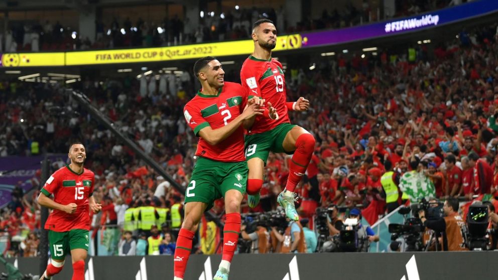 Marruecos venció por 1 a 0 a Portugal