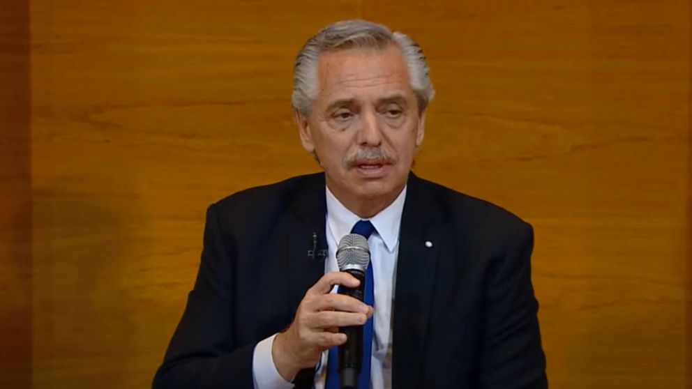 El presidente Fernández