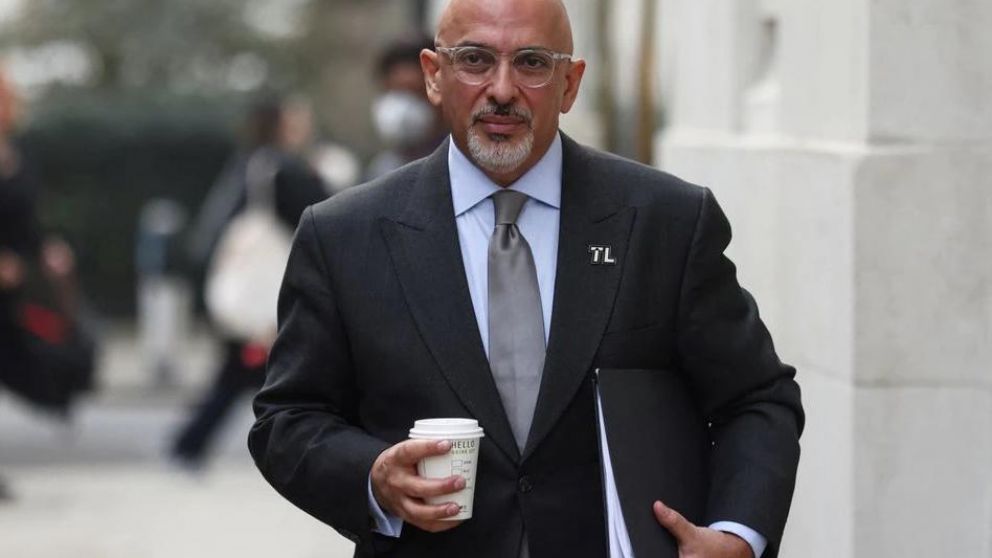 el presidente del Partido Conservador británico, Nadhim Zahawi