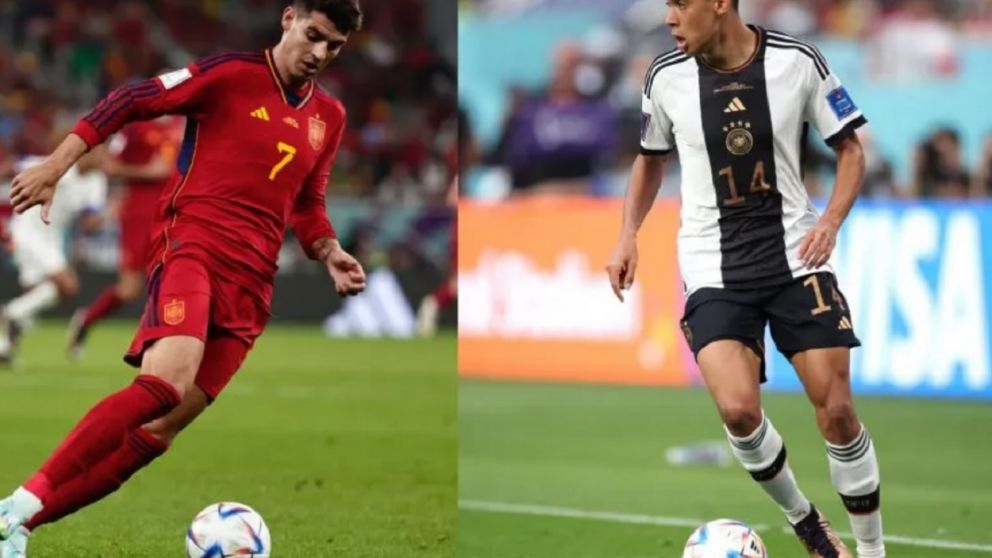 España y Alemania se enfrentan en el Mundial de Qatar