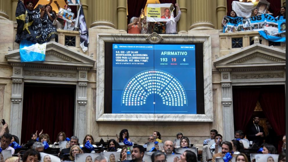 Diputados reconoció la lengua de señas argentina y aprobó alcohol cero al volante