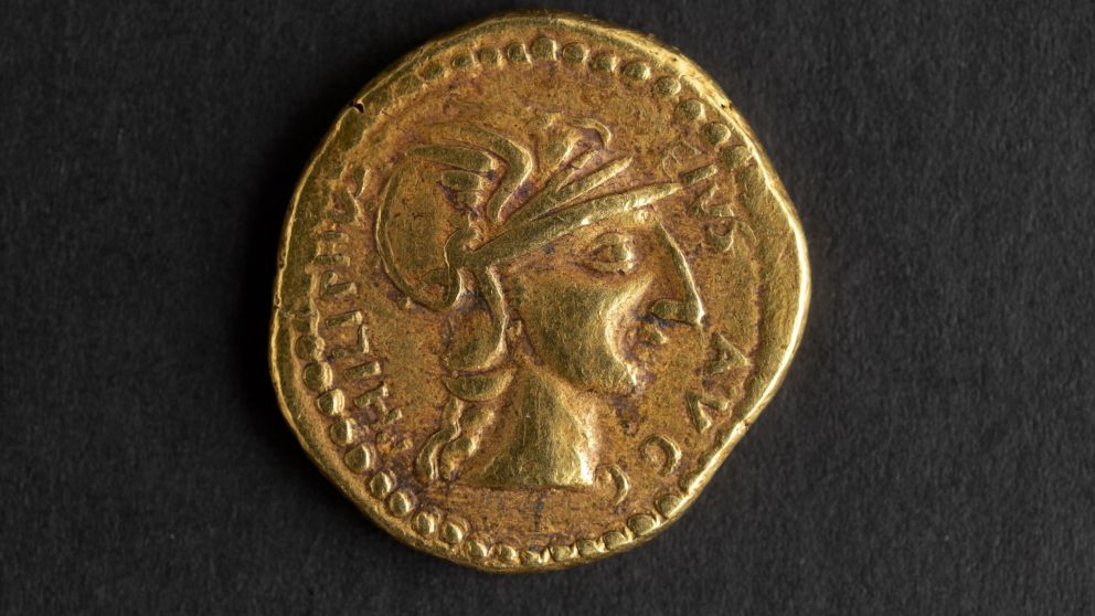 Las monedas tenían el mismo desgaste que otras de la misma época
