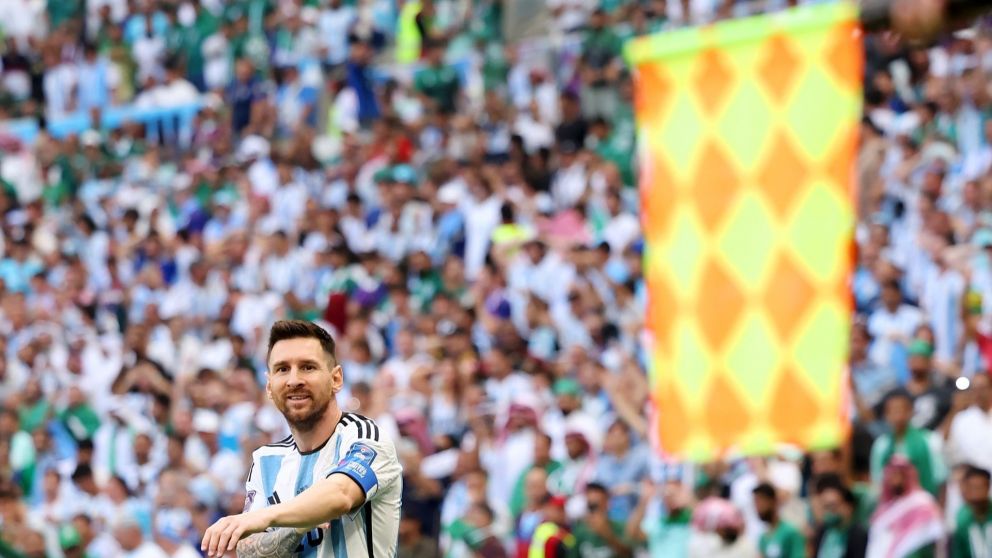 Messi hizo un gol de penal, el único válido para la Scaloneta