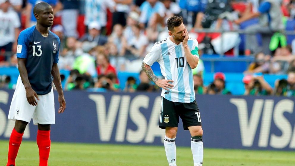 La frustración y cansancio de Messi, luego de la derrota albiceleste en Rusia 2018