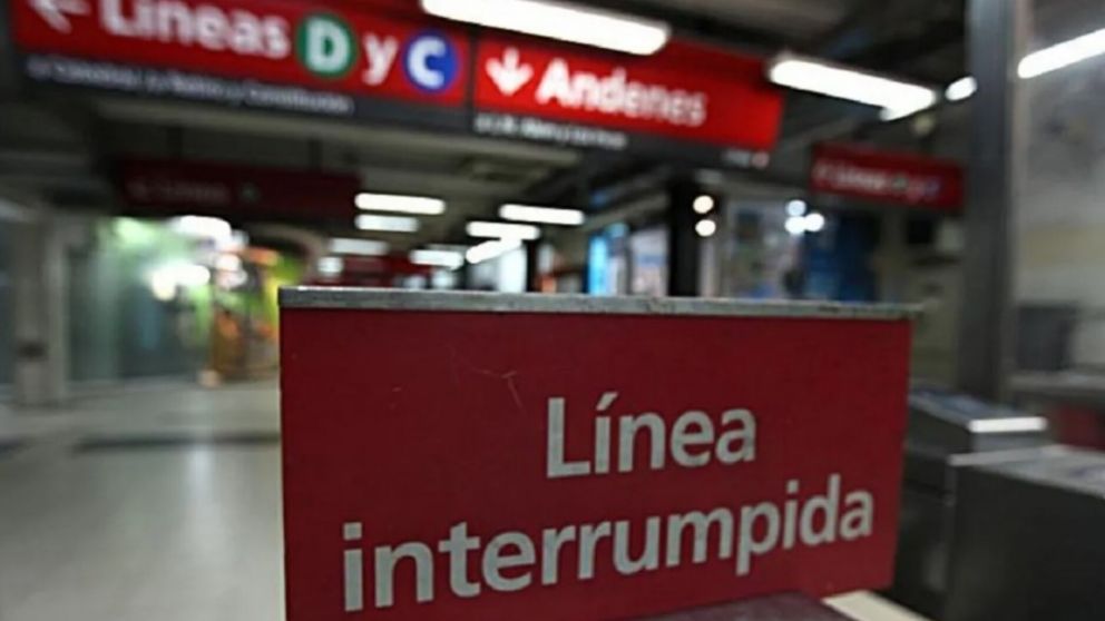 Paro de subte en reclamo a Emova