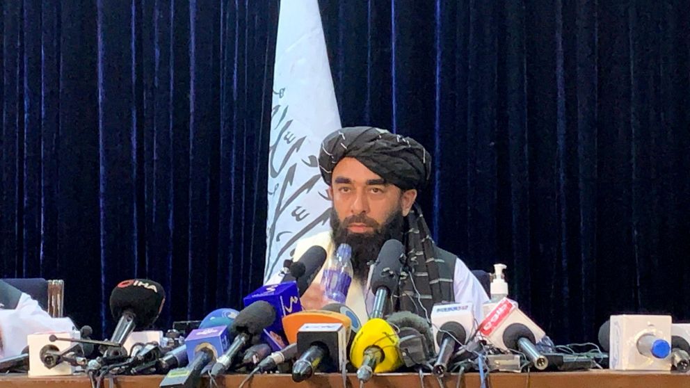 Portavoz de los talibanes, Zabihullah Mujahid