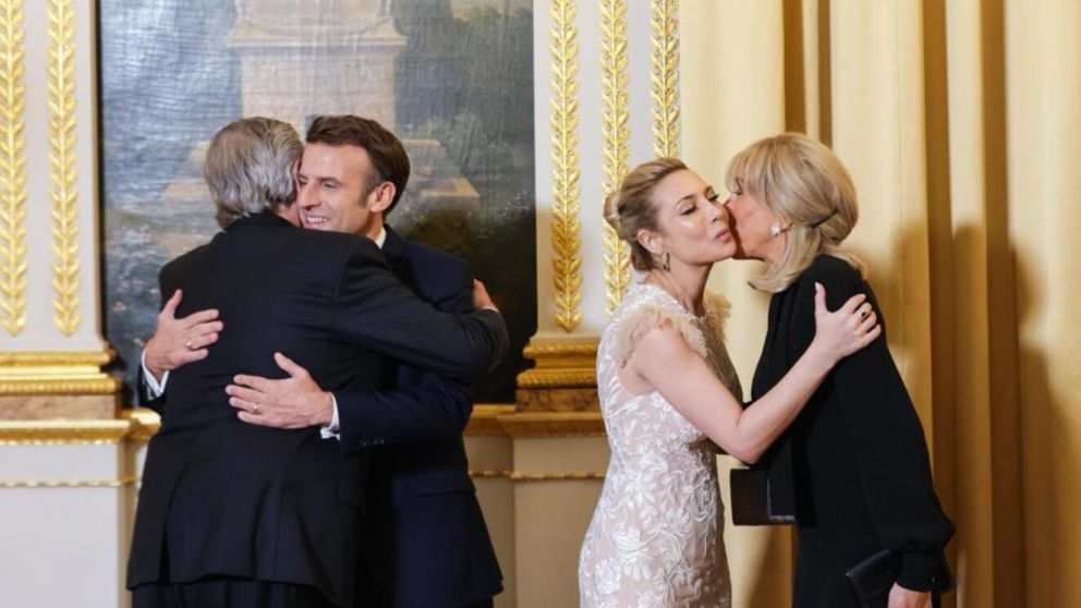 Presidentes y Primeras Damas de Francia compartieron una cena