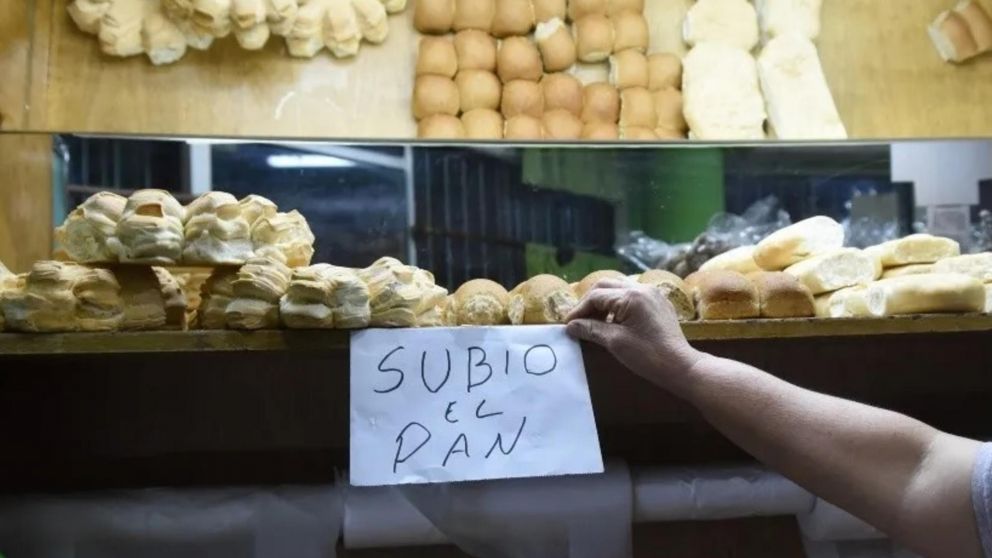 Vuelve a aumentar el pan