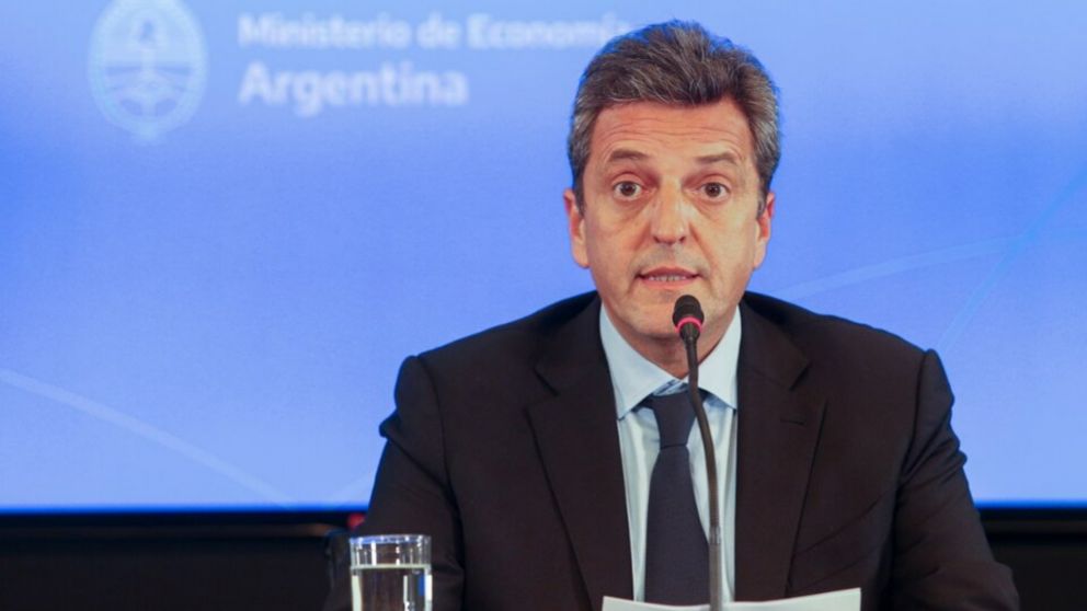 El ministro de Economía, Sergio Massa