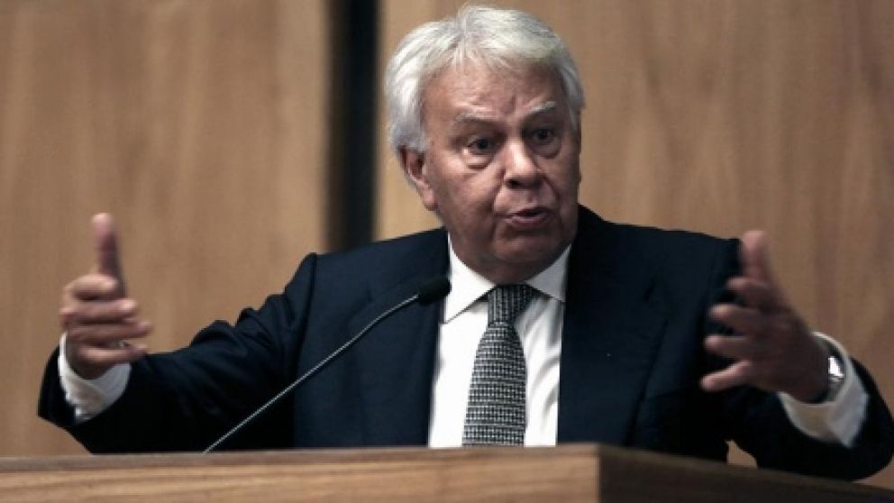Felipe Gonz�lez compartir� en Argentina la experiencia de los Pactos de la Moncloa